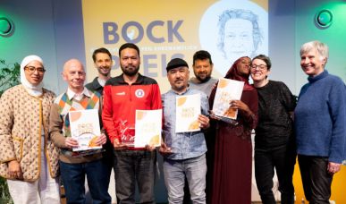 Gewinner*innen und Jury vom Bock Preis 2026